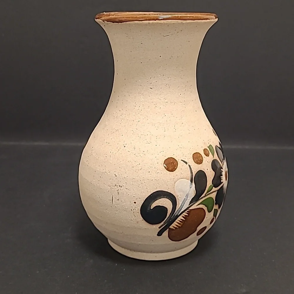 Vintage Mexican Pottery Vase